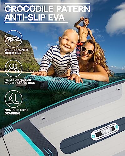 10'8/11'x35'' Flypark Stable Inflatable Paddleboard, Extra Wide