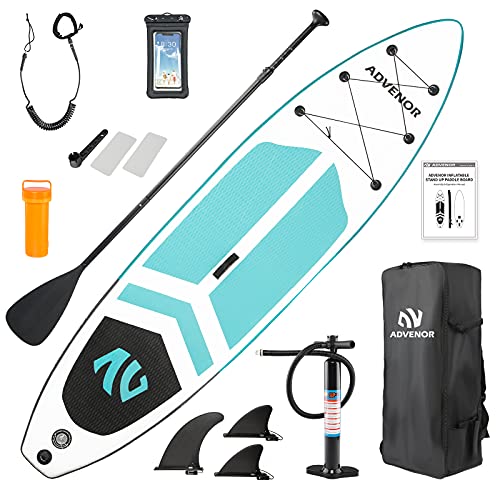 ADVENOR 11'x33 x6 Extra Wide Inflatable Paddleboard Kit