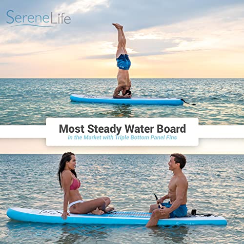 Serene Life Inflatable Stand Up Paddle Board