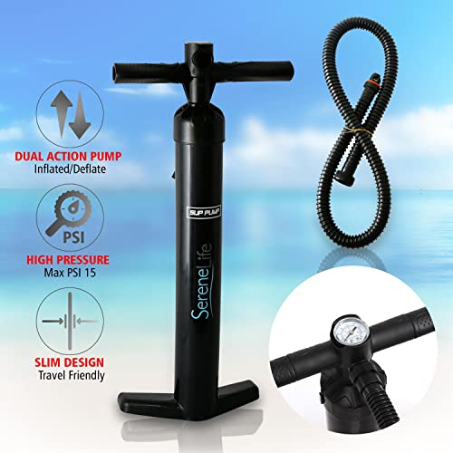 Serene Life Inflatable Stand Up Paddle Board