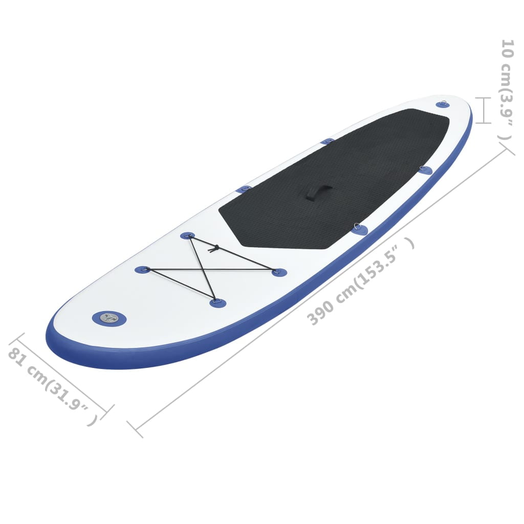 vidaXL Inflatable Stand Up Paddleboard SUP Surboard