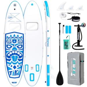 FunWater Inflatable Paddle Board for Fishing, Yoga & Racing