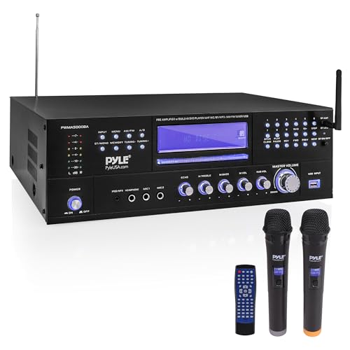 Pyle 1000W Bluetooth Surround Sound Stereo Receiver