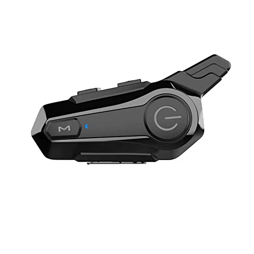 Bluetooth Helmet Intercom with Noise Cancellation, Waterproof