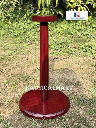 Wooden Helmet Stand for Cosplay and Display