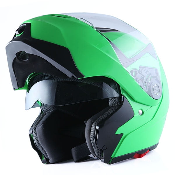 Motorcycle Modular Flip Dual Visor Sun Shield Helmet
