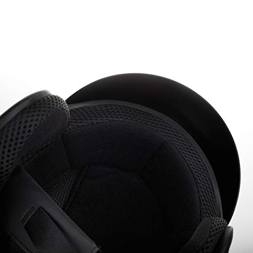 Cartman Open Face Motorcycle Helmet - Matte Black