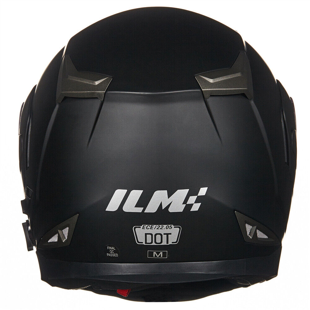 ILM Bluetooth Modular Full Face Helmet Intercom DOT