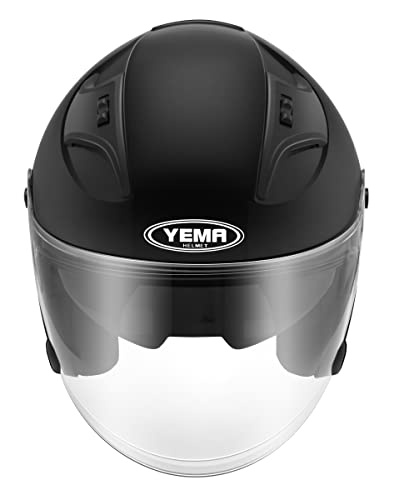 YEMA YM-637 DOT Approved Open Face Motorcycle Helmet