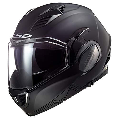 LS2 Valiant II Blackout Modular Helmet - Large