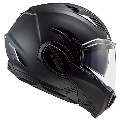 LS2 Valiant II Blackout Modular Helmet - Large
