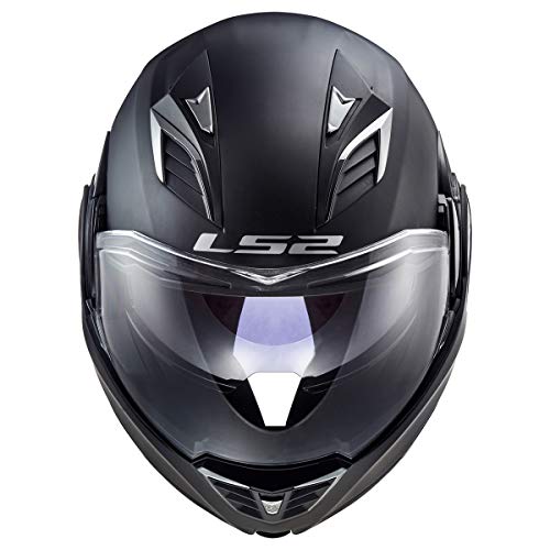 LS2 Valiant II Blackout Modular Helmet - Large