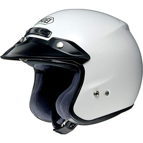 Shoei RJ Platinum-R Open Face Helmet - White (S)