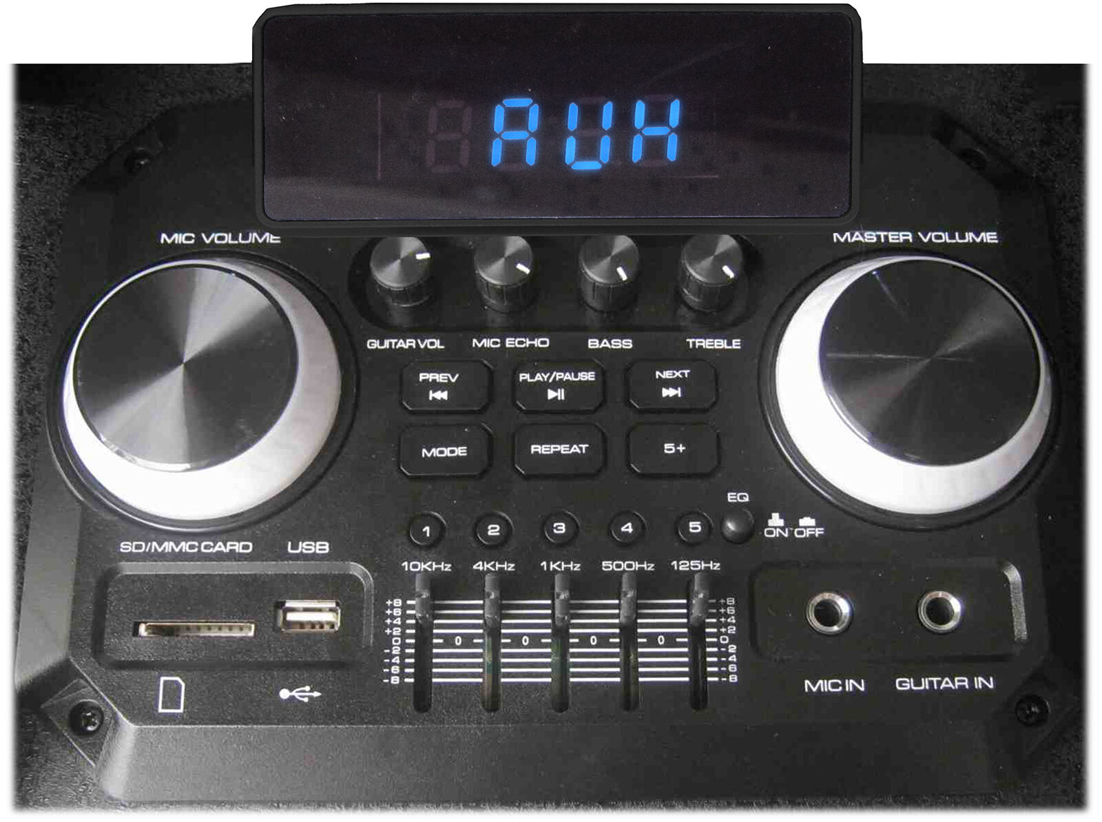 Dual 10" 3000w Bluetooth Karaoke System+USB/SD/LED+Mic