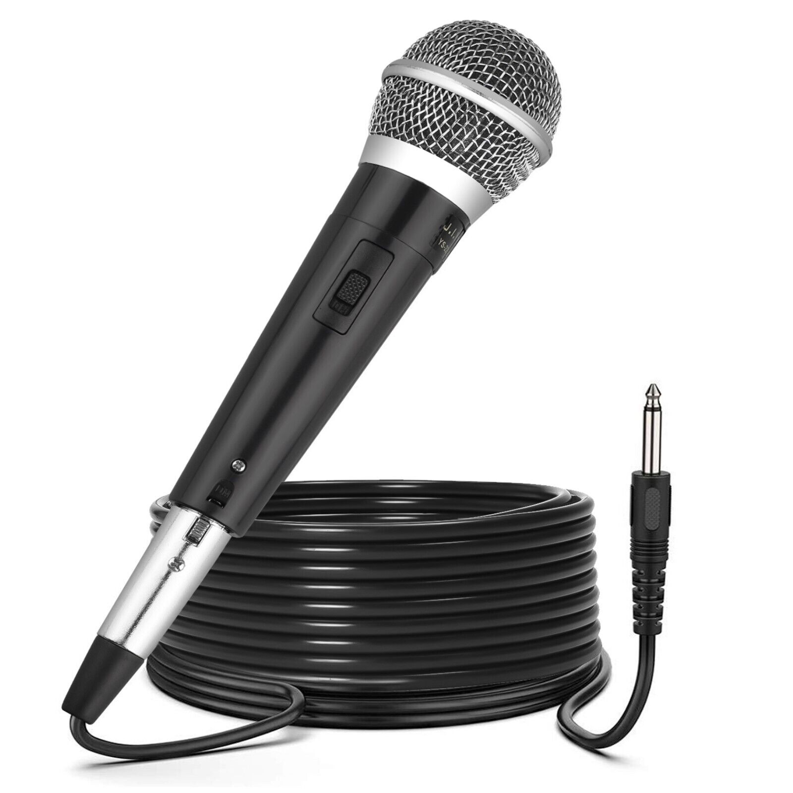Professional Handheld Dynamic Microphone for Karaoke Speech (10ft)