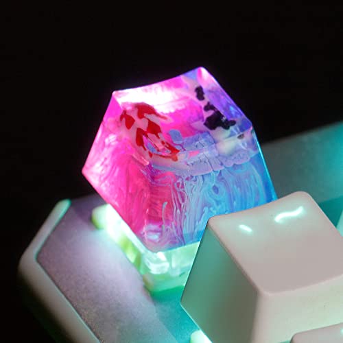 Koi Fish Resin Artisan Keycaps for Cherry MX