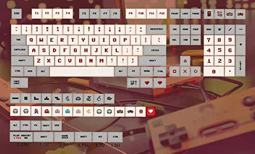 YMDK Gameboy Dye Sub ZDA PBT Keycap - MX Keyboard