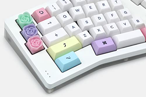 Green Rose Artisan Keycap for MX Mechanical Keyboards