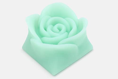 Green Rose Artisan Keycap for MX Mechanical Keyboards