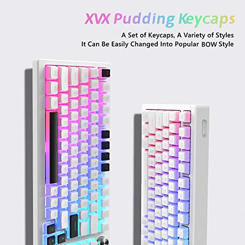 XVX Pudding Keycaps - 165 Keys, OEM Profile