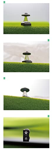 Holyoops UFO Artisan Keycap - Black Back Lit