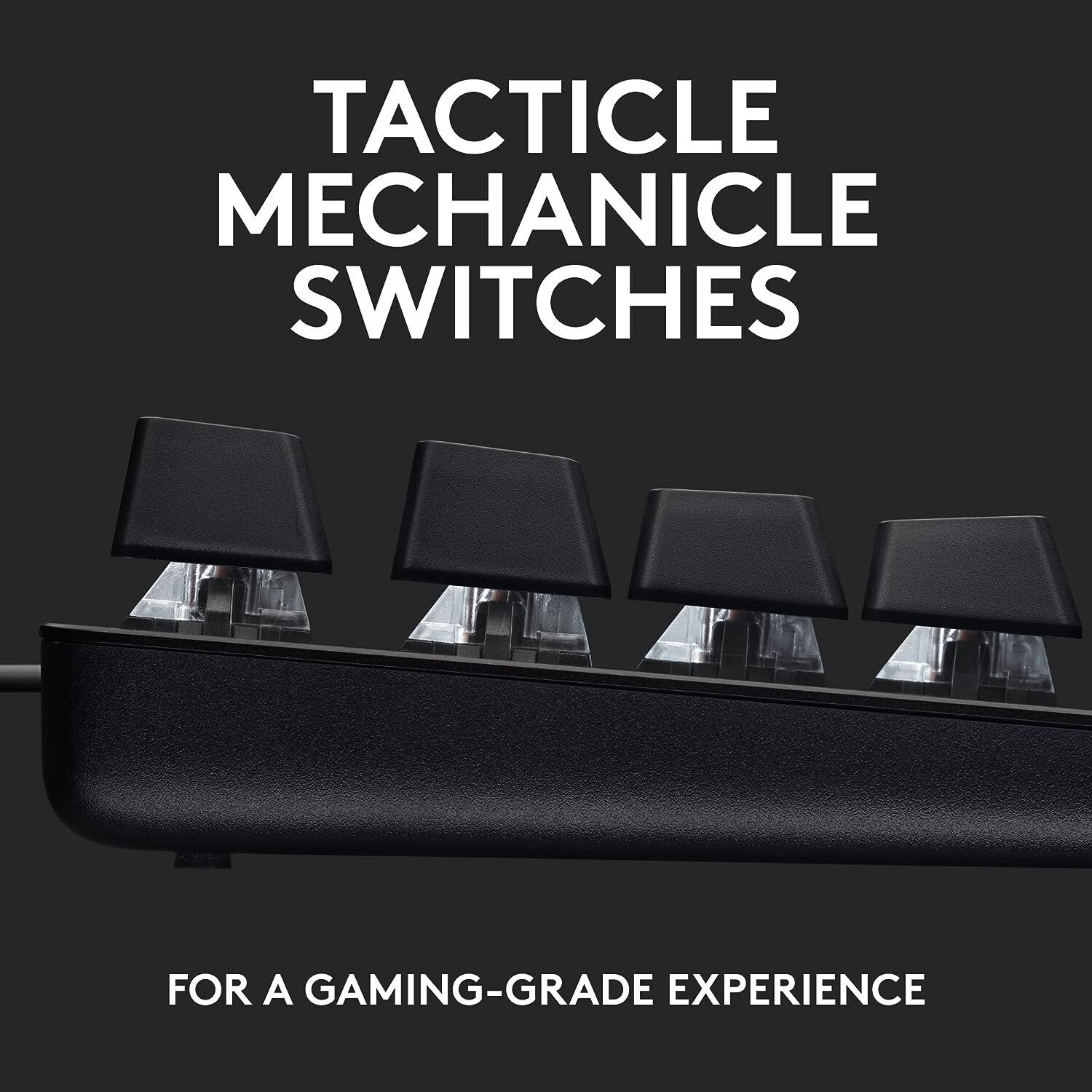 Logitech G413 SE Full-Size Gaming Keyboard - Black