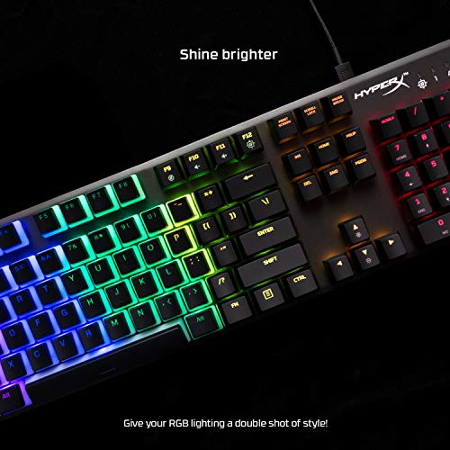 HyperX Pudding Keycaps - Double Shot PBT, Mechanical Keyboards