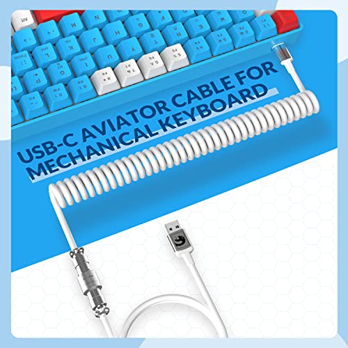 ZIYOU LANG Gaming Keyboard: 65% TKL Tactile Blue