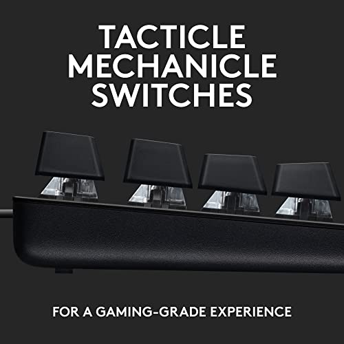 Logitech G413 SE Gaming Keyboard - Backlit, Tactile & Windows Compatible