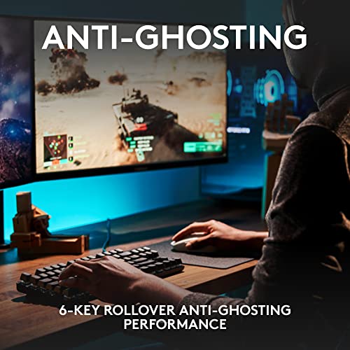 Logitech G413 SE Gaming Keyboard - Backlit, Tactile & Windows Compatible