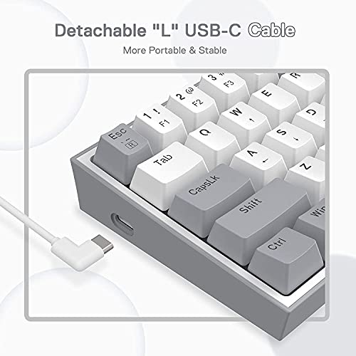 Redragon K617 Fizz 60% RGB Mechanical Gaming Keyboard