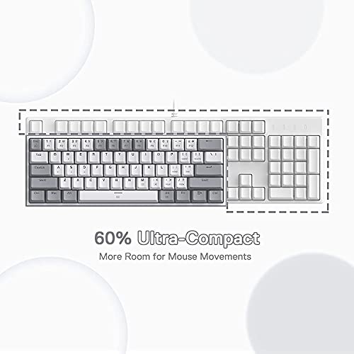 Redragon K617 Fizz 60% RGB Mechanical Gaming Keyboard