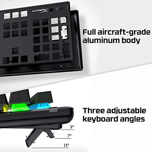 HyperX Alloy Origins - Compact RGB Mechanical Gaming Keyboard