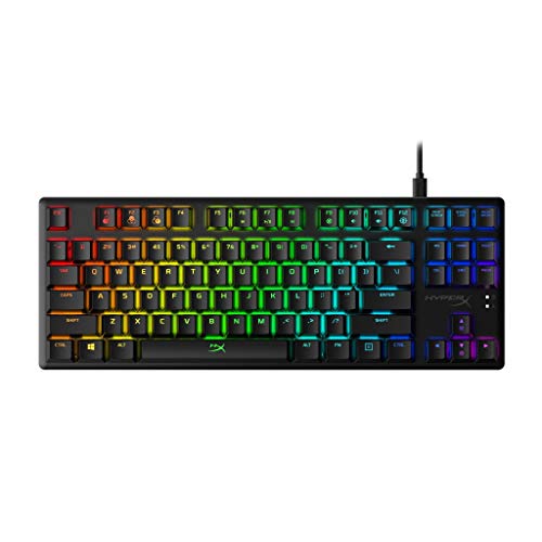 HyperX Alloy Origins Core TKL Gaming Keyboard - Mech, RGB, Aqua