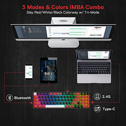 Compact Redragon K628 Pro Wireless RGB Gaming Keyboard