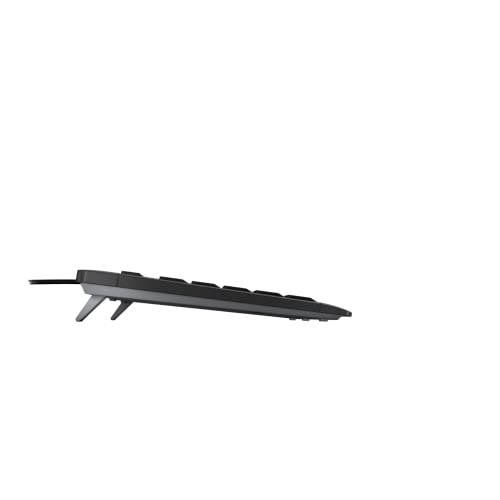 CHERRY Stream TKL USB Keyboard - Super Silent, Office Ideal