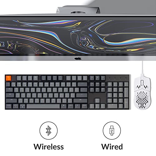 Keychron K10: Bluetooth Wireless Mechanical Keyboard - Gateron G Pro Brown
