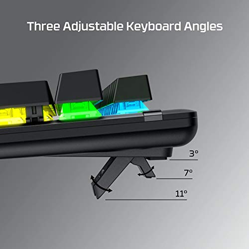 HyperX Alloy Origins Core TKL Gaming Keyboard - Mech, RGB, Aqua
