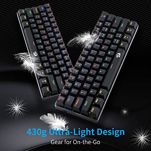 Redragon K613 Mini Mechanical Gaming Keyboard: Blue Switches
