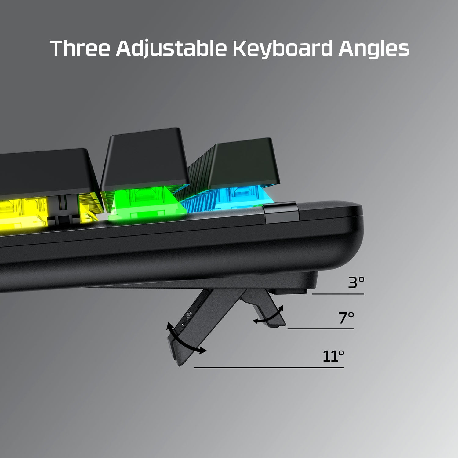 HyperX Origins Core - Compact RGB Mechanical Keyboard