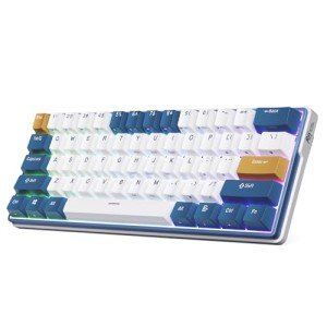 RK61 Plus Wireless Mechanical Keyboard, RGB Gaming 60%