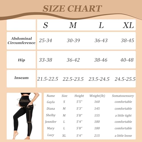 Maternity Yoga Leggings with High Waist and Pockets