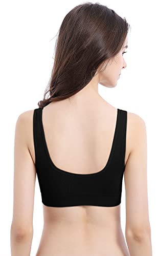 Seamless Yoga Crop Top Comfort Bra, Pack of 3