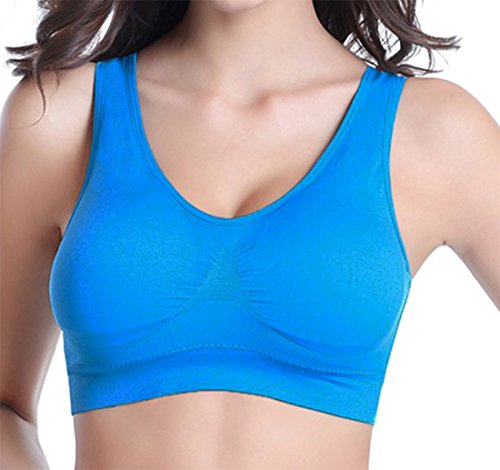 Pack of 3 Comfort Padded Yoga Bras for Women