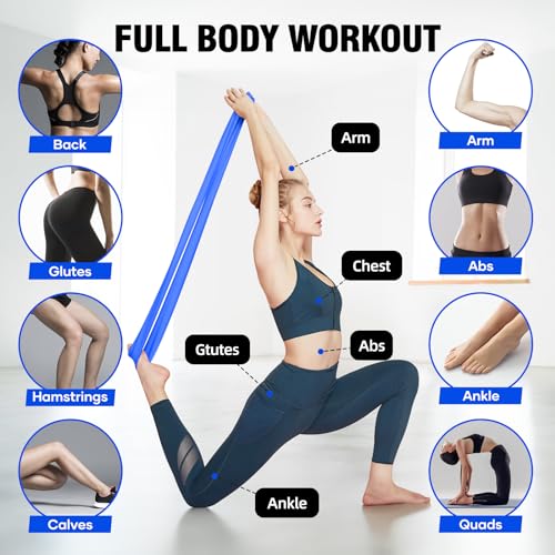 Suright Resistance Bands Set for Yoga and Fitness