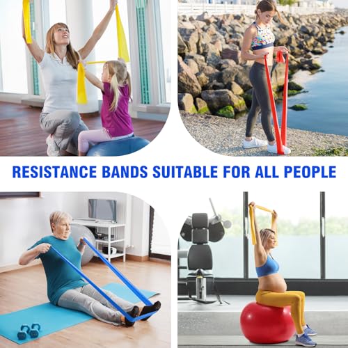 Suright Resistance Bands Set for Yoga and Fitness