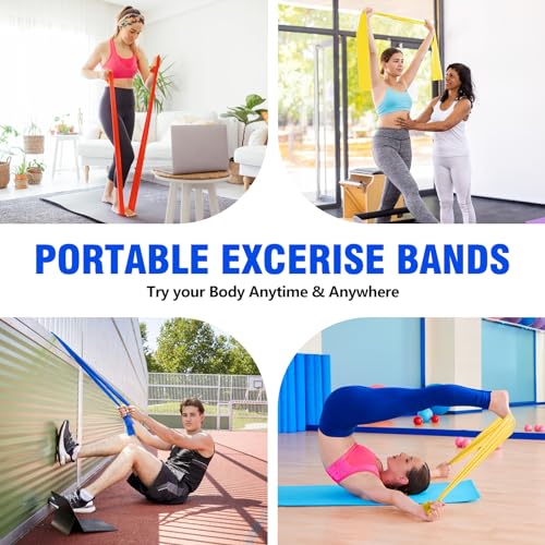 Suright Resistance Bands Set for Yoga and Fitness