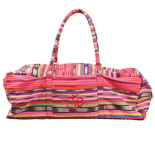 Yoga-Mad Deluxe Yoga Kit Bag (Pink)