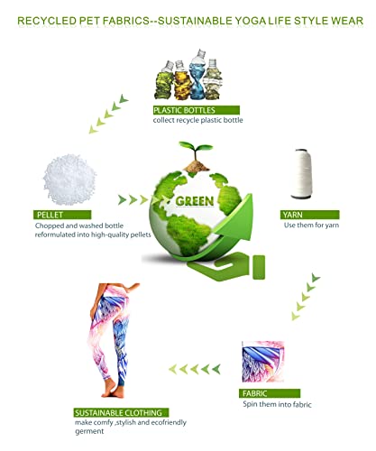 Peacock Print Compression Yoga Leggings with Inner Pockets