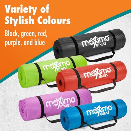 Maximo 12MM Extra Thick Yoga Mat, Non-Slip, 183cm x 60cm
